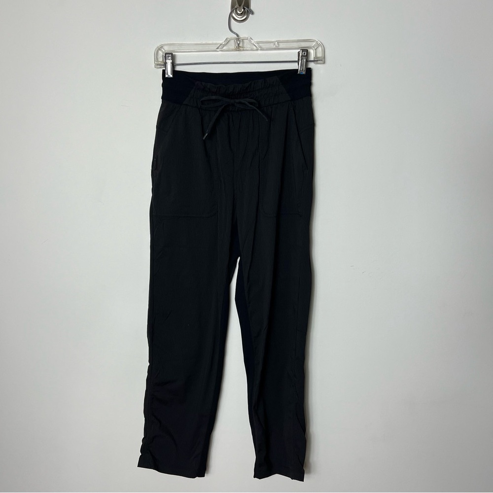 Lululemon Athletica Black Active Pants High Waist Jogger 645